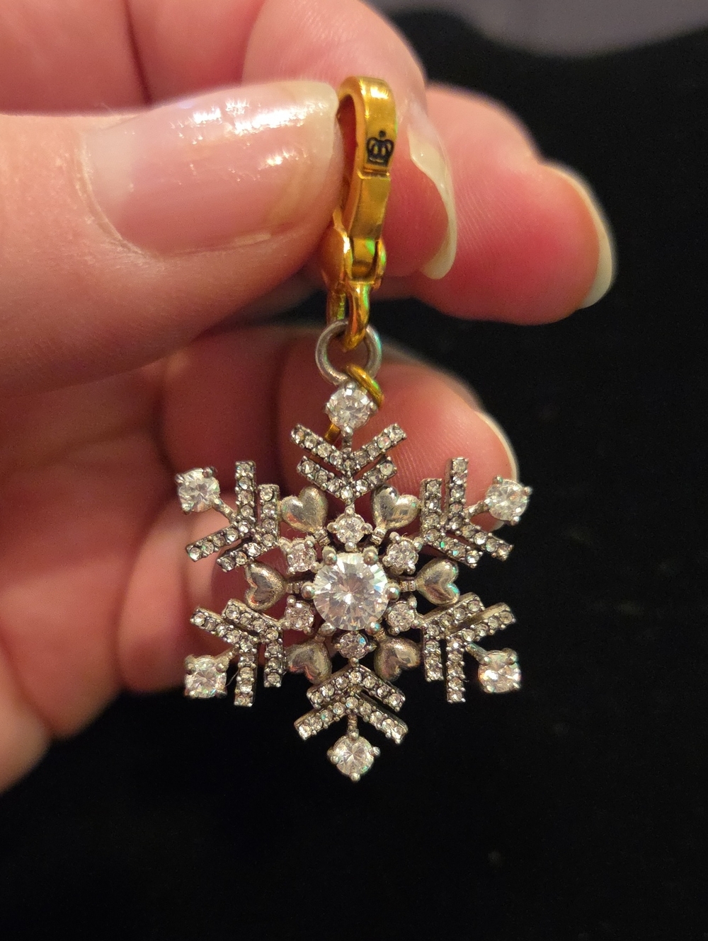 JUICY COUTURE SNOWFLAKE CHARM